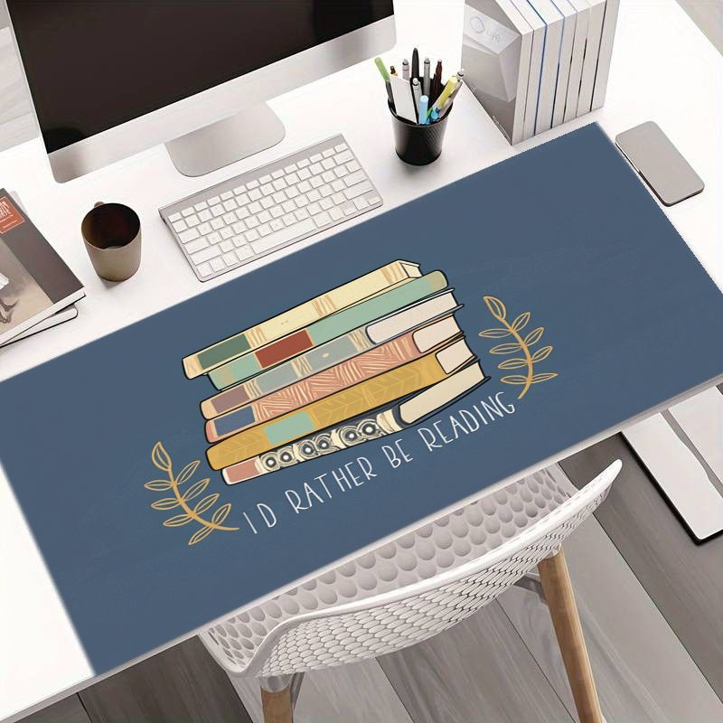 Desk Setup Art - Tappetino per mouse grande di marca,