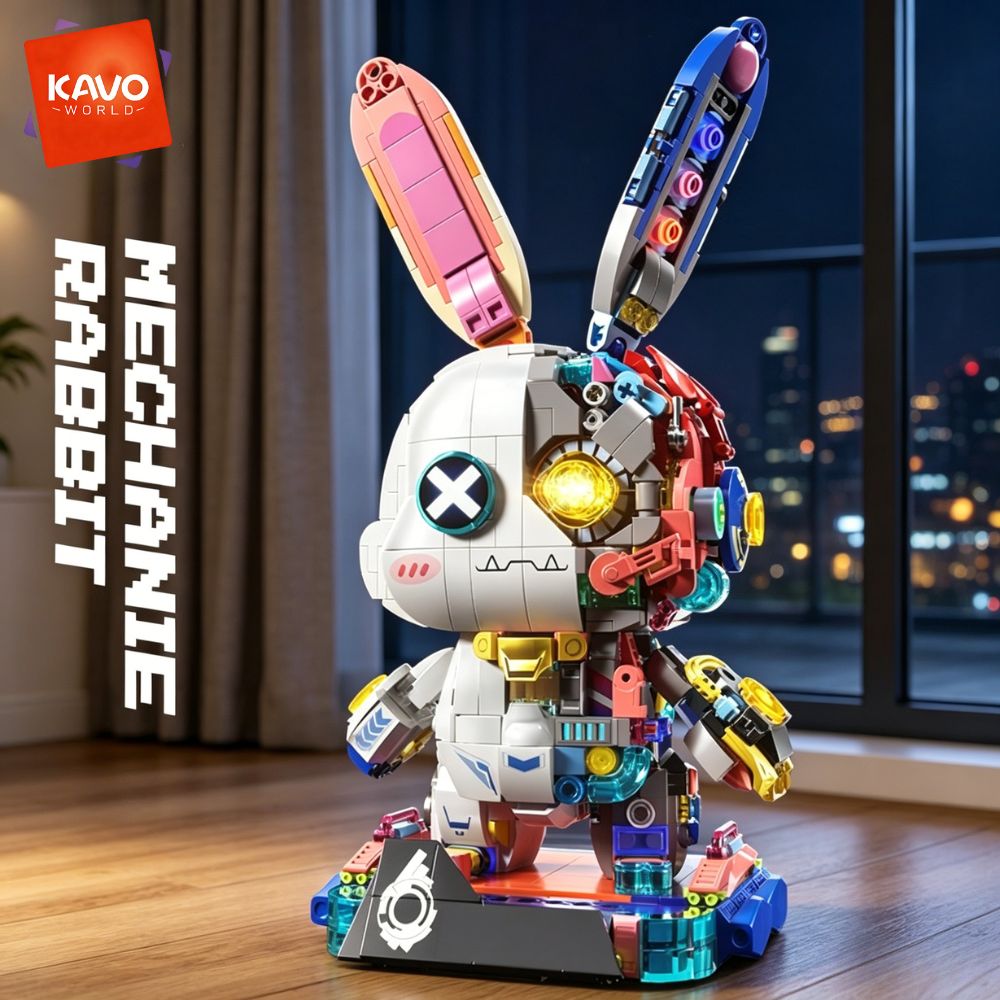 Desk Setup Kit - KAVOWORLD Set di Blocchi da Costruzione