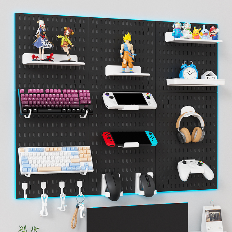 Desk Setup Kit - Pannello forato multifunzionale nordico, utilizzato per