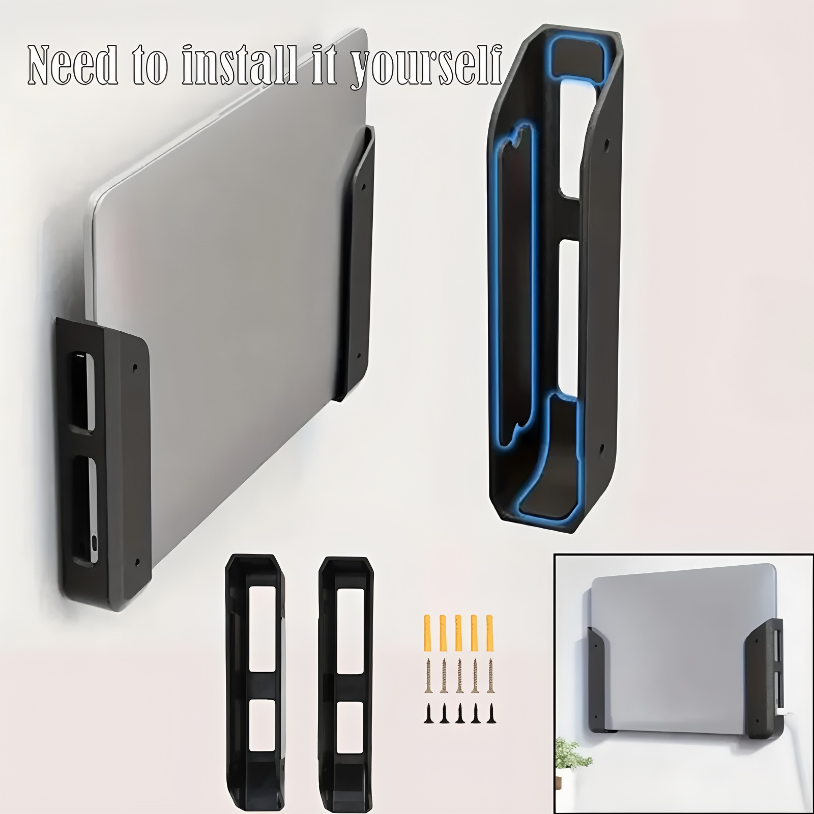 Desk Setup Mac - Supporto Universale da Parete per Laptop,