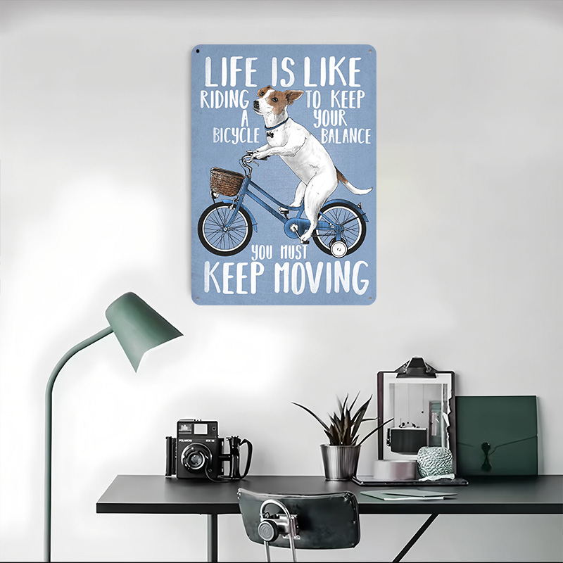 Poster in Metallo 'La Vita è C - Desk Setup Art recensione e prezzo