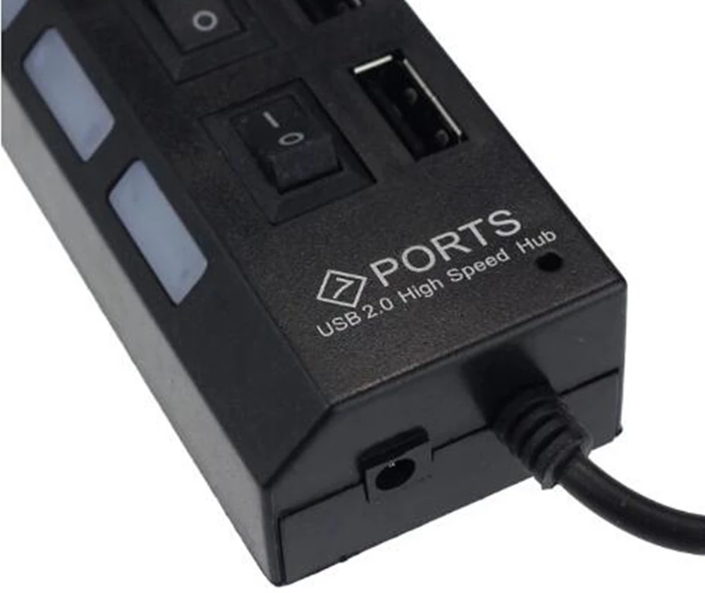 Hub USB 2.0 a 7 porte per PC,  - Desk Setup Mac recensione e prezzo