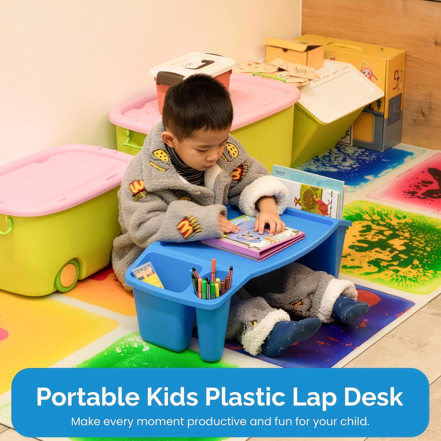 Set di 3 Tavolini Portatili co - Desk Setup Art recensione e prezzo