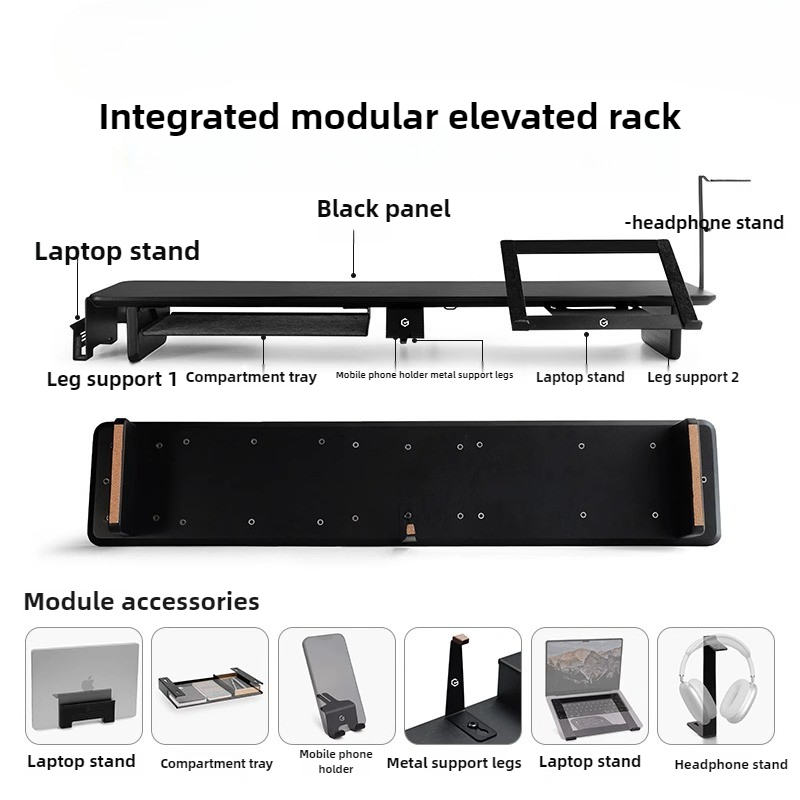 Supporto per monitor modulare  - Desk Setup For Laptop And Monitor recensione e prezzo