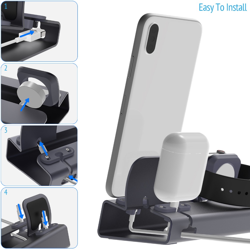 Supporto per stazione dock di  - Desk Setup Apple recensione e prezzo