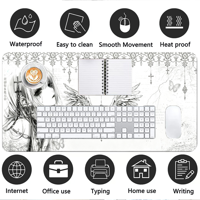 Tappetino per mouse in pelle,  - Desk Setup Cozy recensione e prezzo