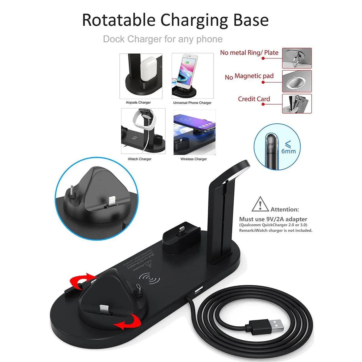 Supporto per caricabatterie wi - Desk Setup Apple recensione e prezzo