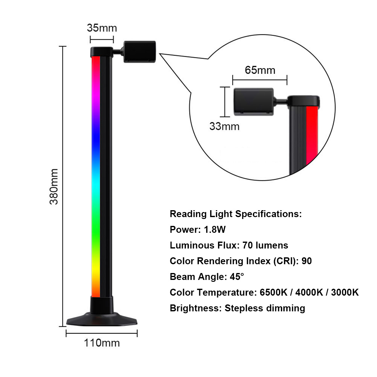 Barra luminosa intelligente a  - Desk Setup Art recensione e prezzo